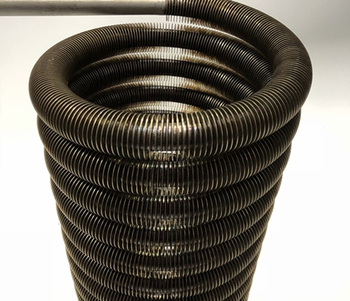 Laser welded finned tube Coil