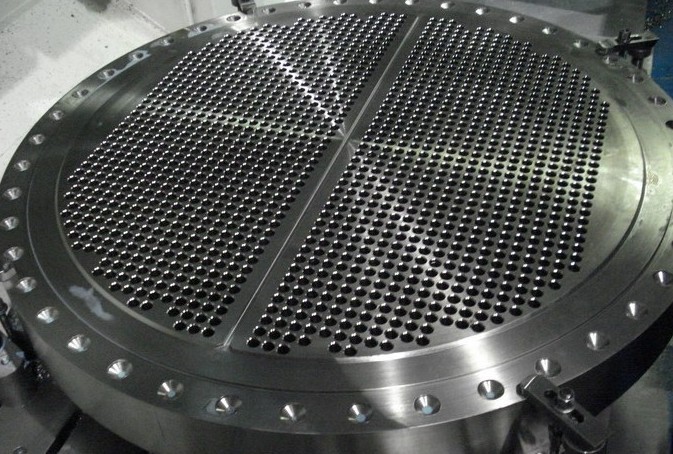 heat exchanger tubesheet