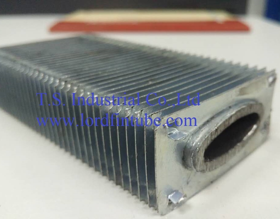 Welded aluminum fin tube