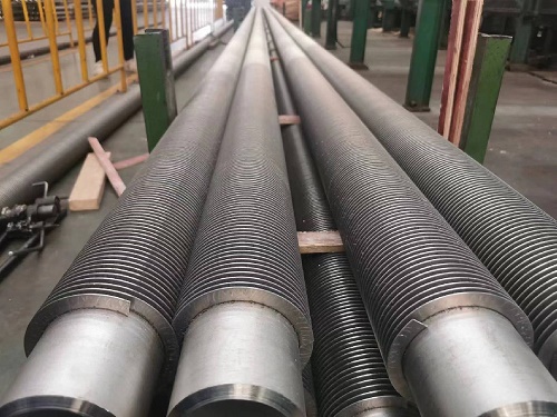Finned tubes for power plant boilers