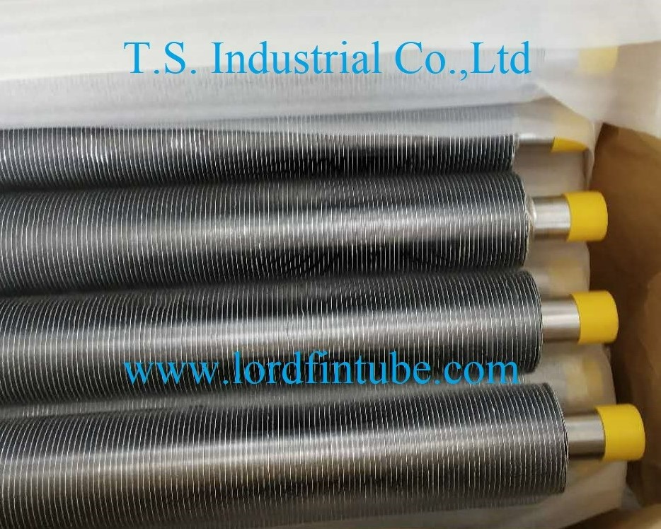 Extruded finned tubes