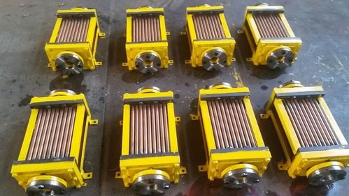 Finned tube oil coolers 