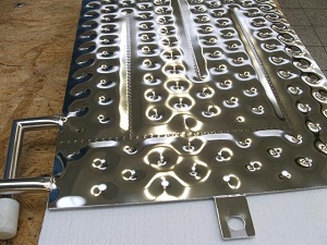 Plate type heat transfer plate