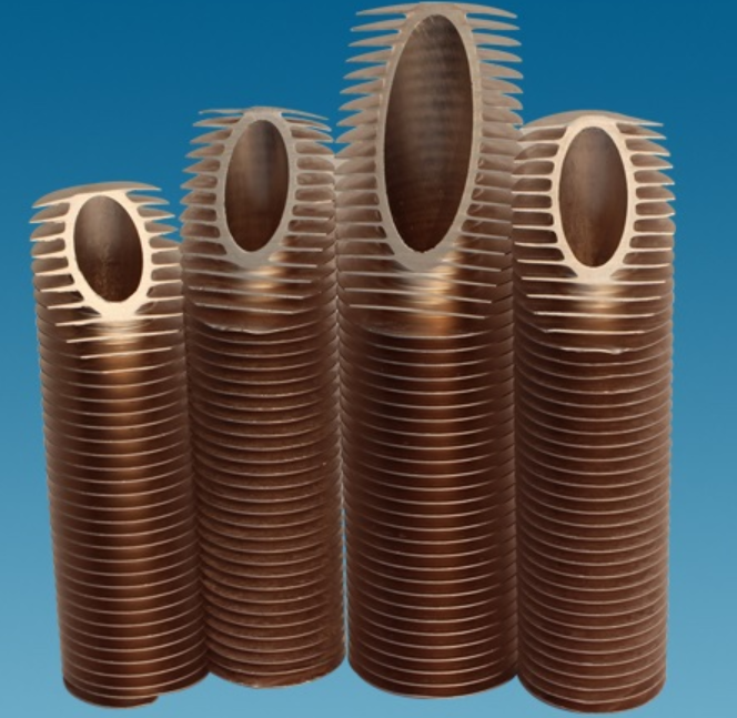 High fin heat exchange tubes