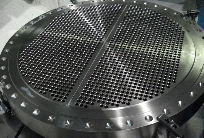Stainless steel tube plate flange
