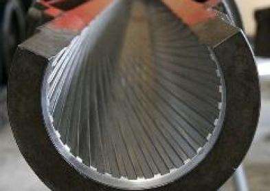 Internally rifled boiler tubes 