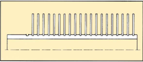embedded finned tube