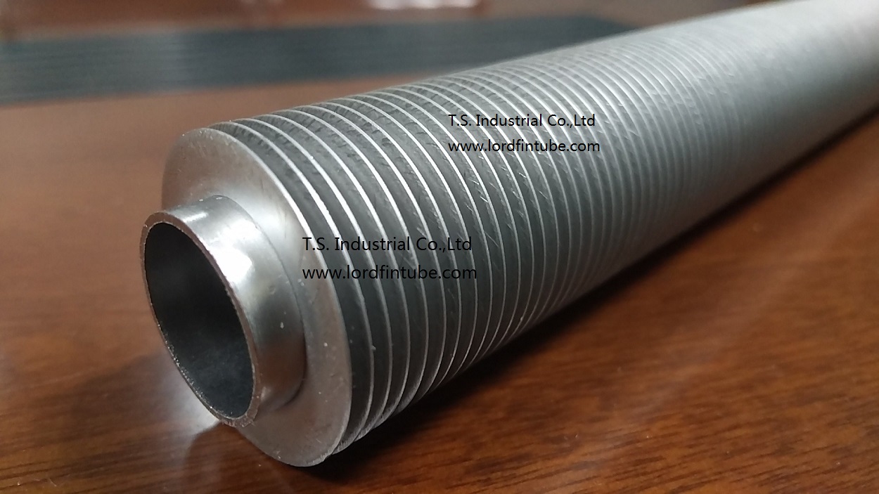 Laser welded finned tubes