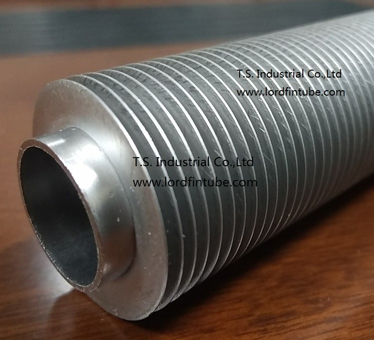 Stainless steel spiral finned tube