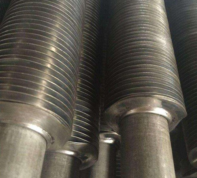 Helical L finned tubes 