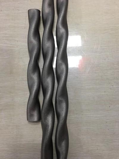 Carbon steel twisted tube