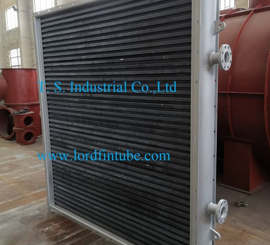 Elliptical finned tube heat exchanger