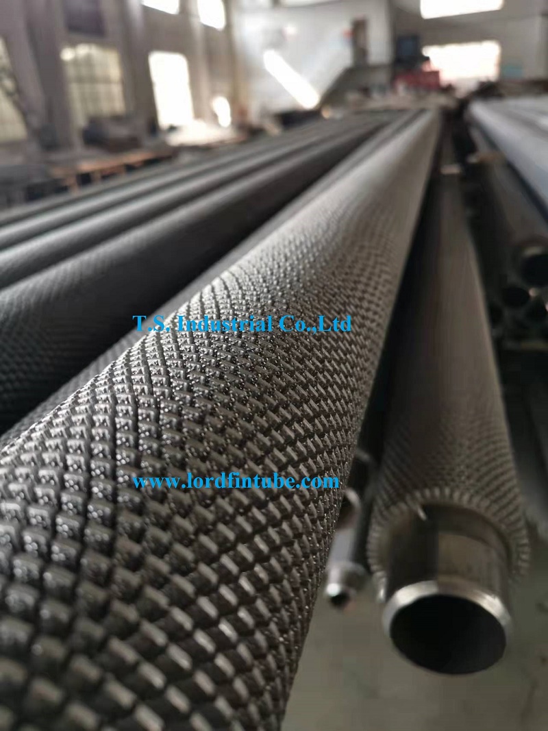 High-frequency welded spiral finned tubes