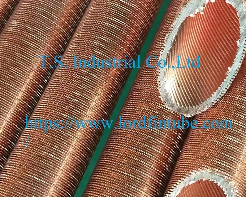 ASTM B111 C44300 Internal grooved Brass tube