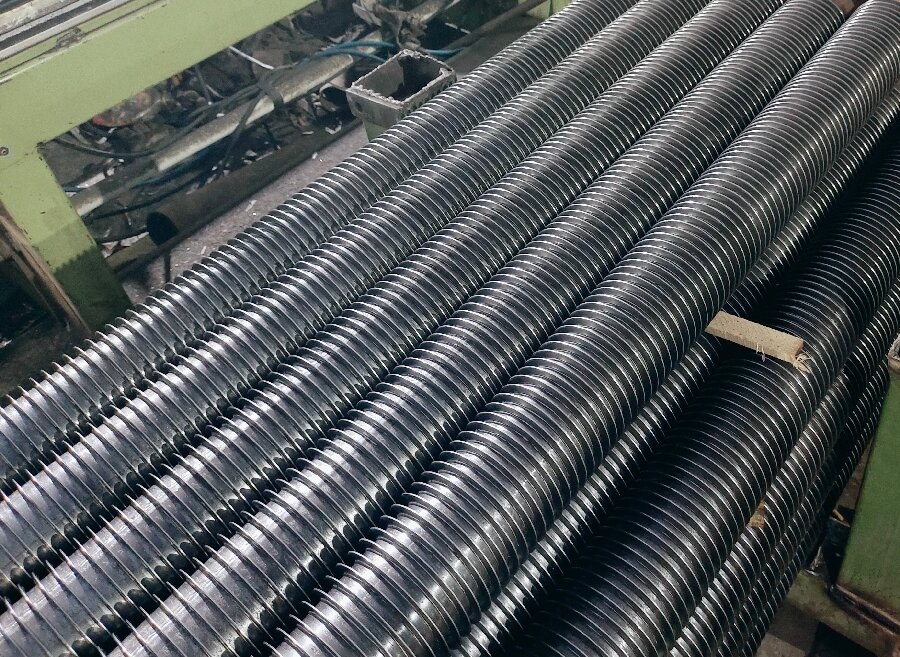 Industrial finned tubes