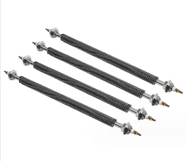 Finned heater tubular