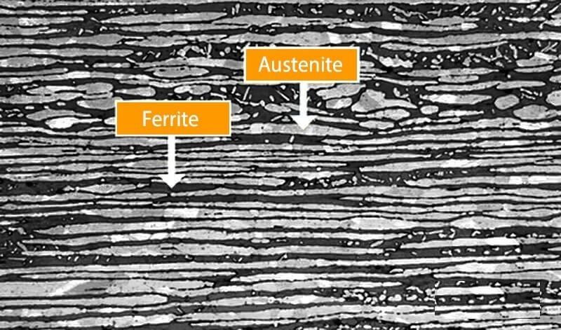 Microstructure of Duplex Stainless Steel