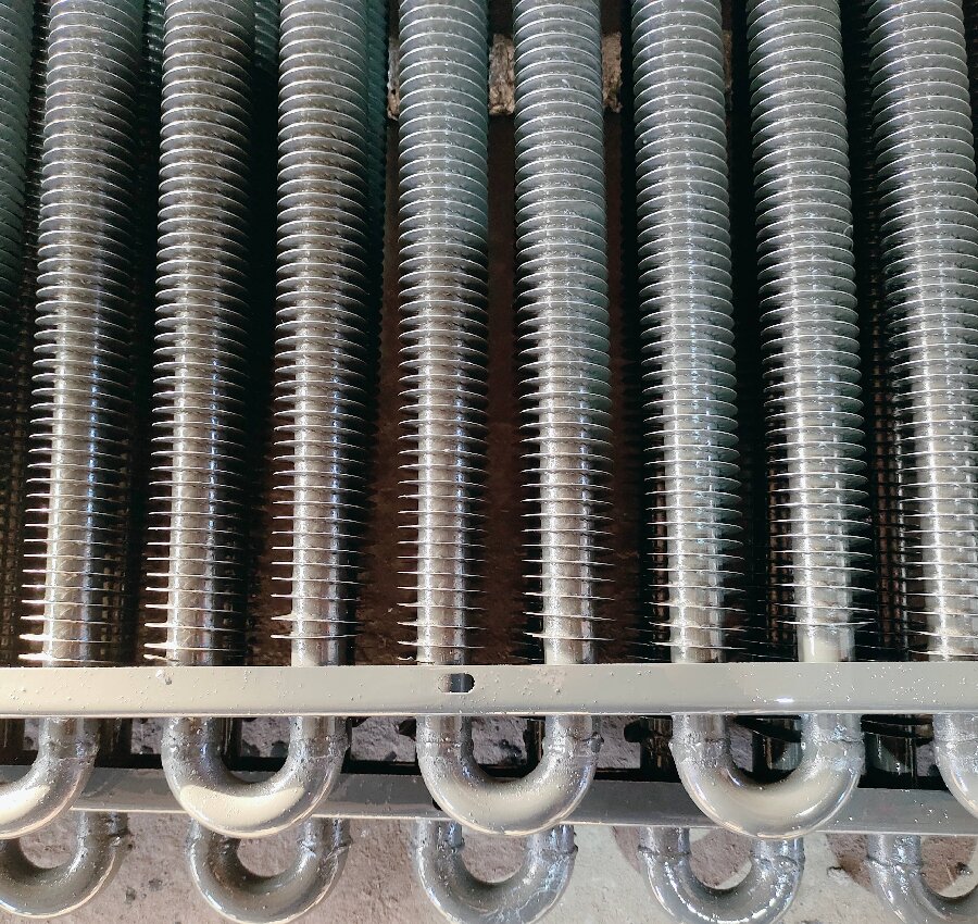 heat exchanger finned copper tubes