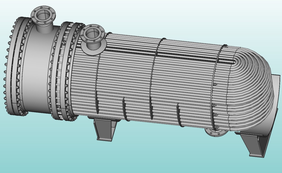 U-shaped heat exchange tube
