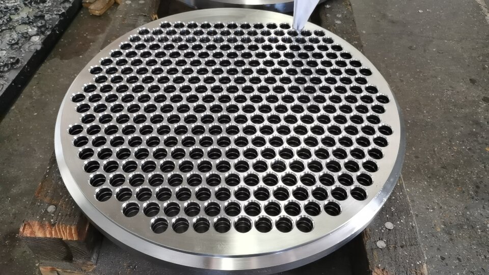 Titanium Clad Steel Tubesheet