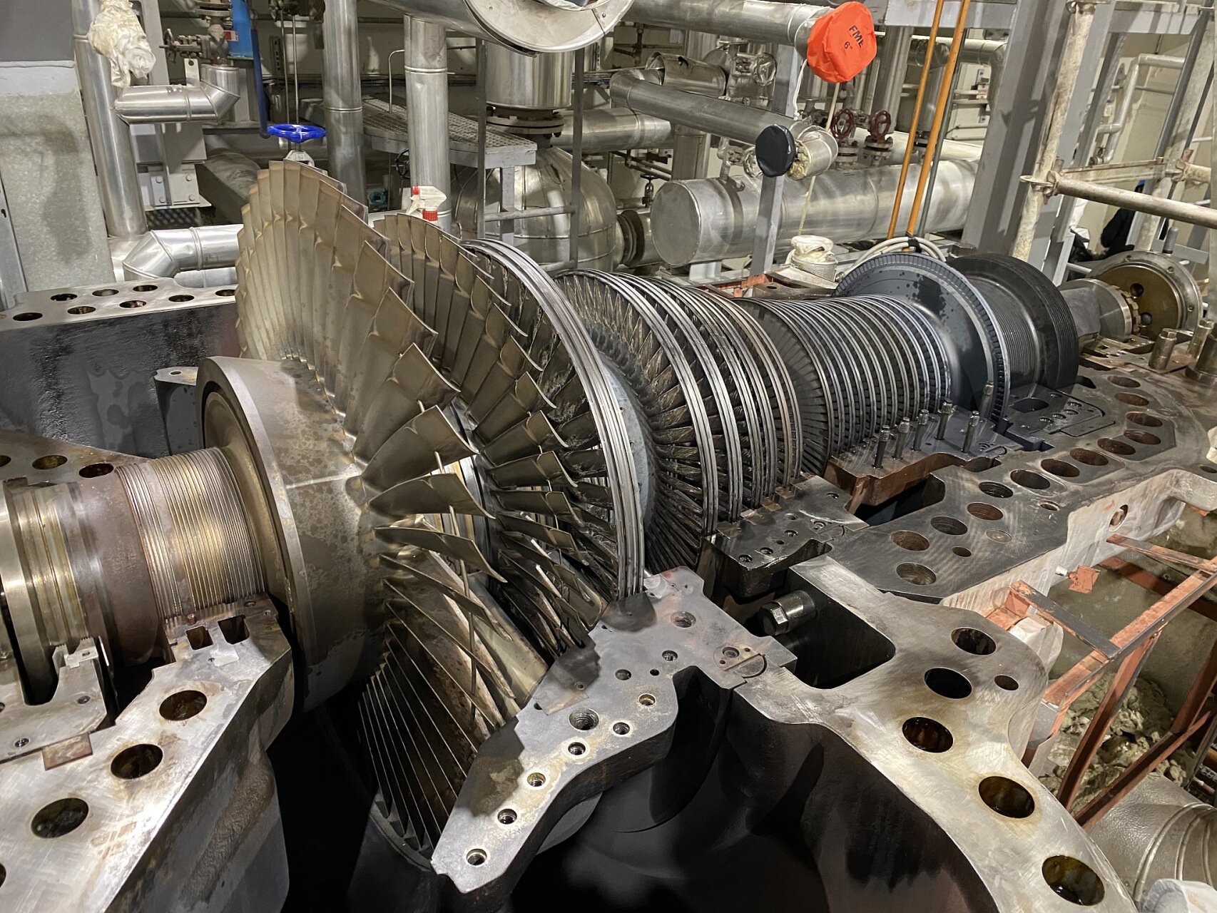 Turbine Exhaust Steam Cooling