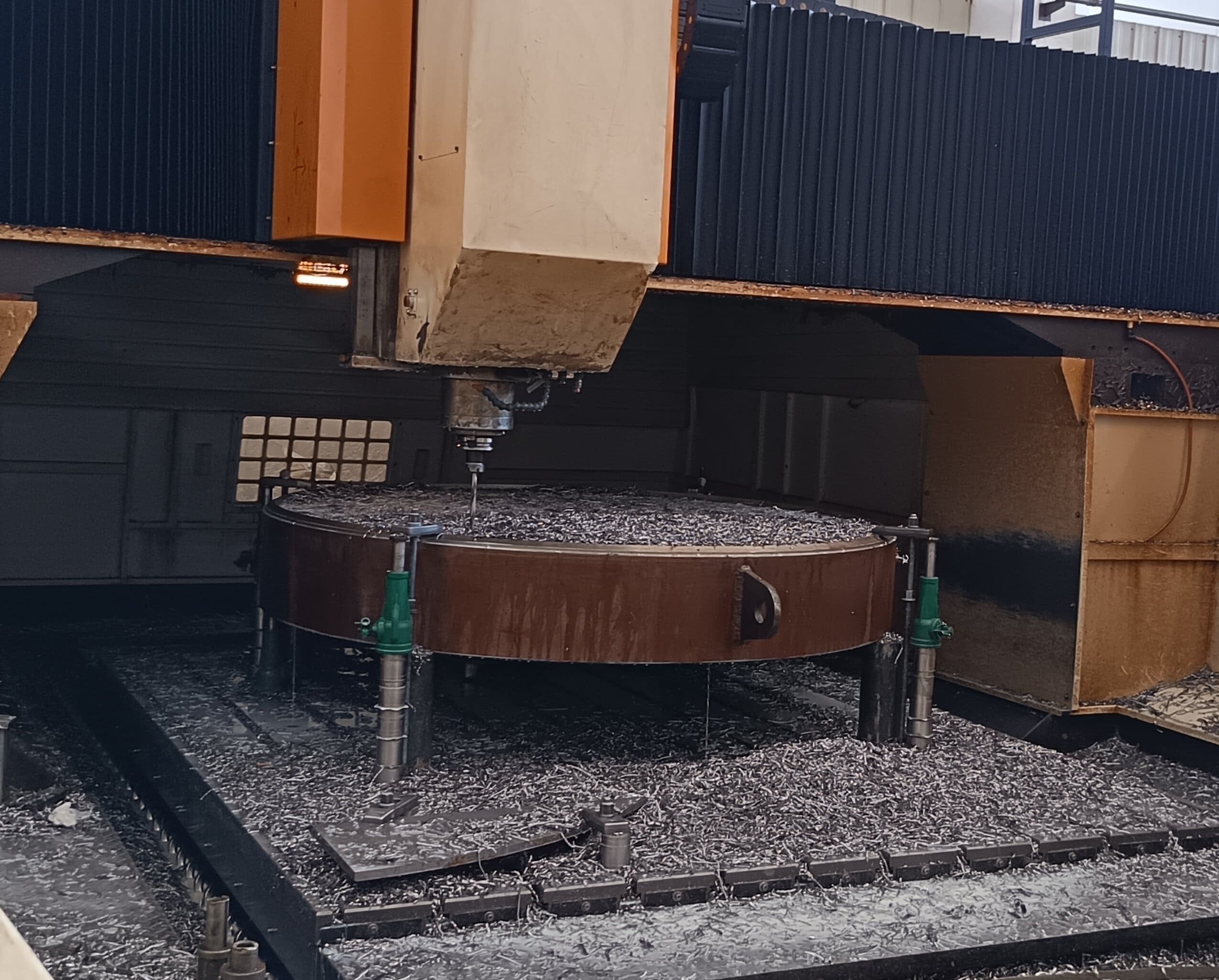Drilling of Overlay Welded Tubesheet