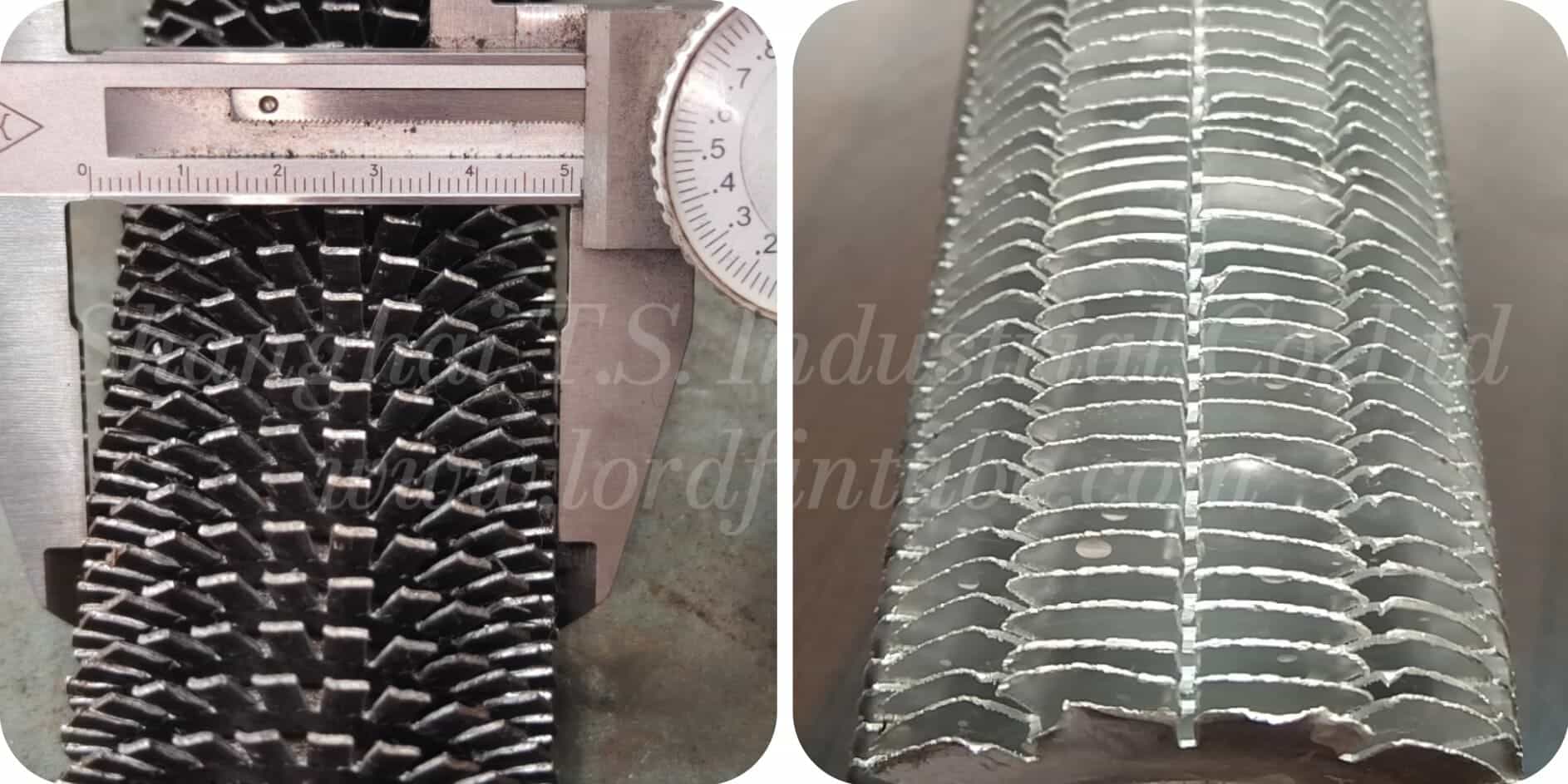 Serrated Spiral Fin Tube