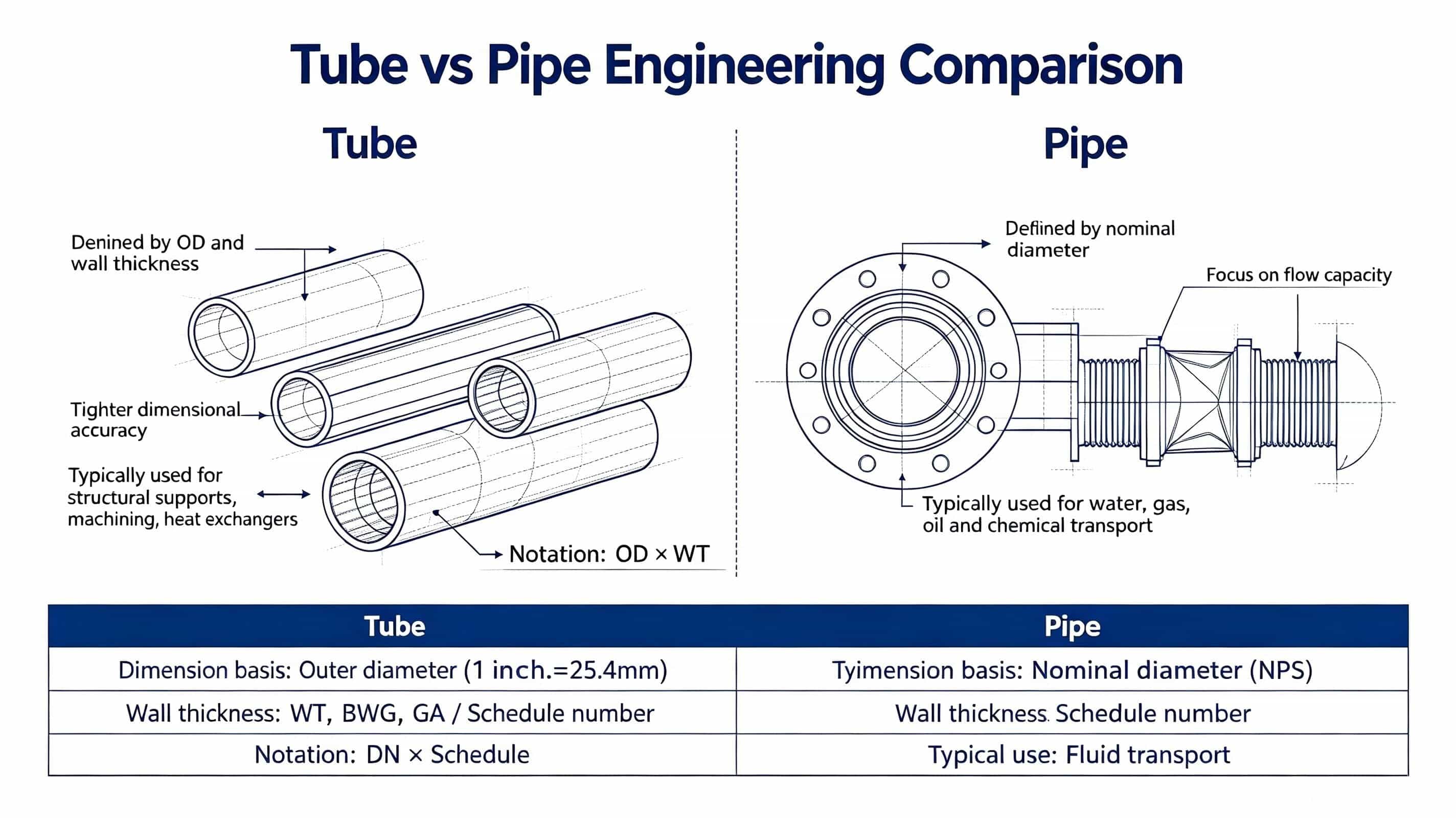 ASTM A334 Tube VS ASTM A333 Pipe