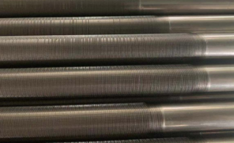 Integral finned tube