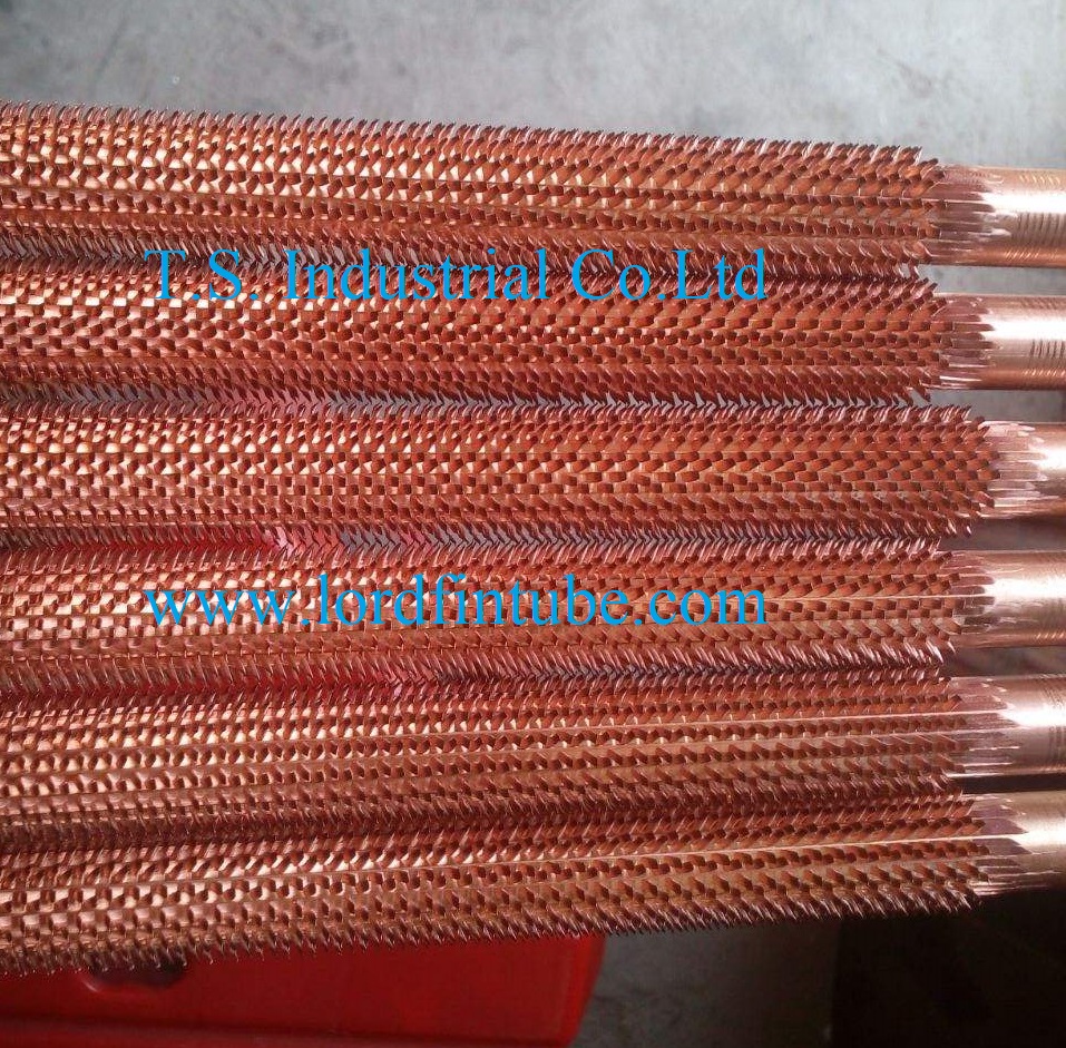 Three-dimensional ribbed tube, 3-D Finned Tube