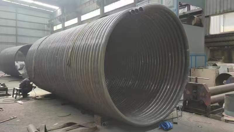 Bobina de tubería de acero al carbono |Bobina del calentador de aceite térmico