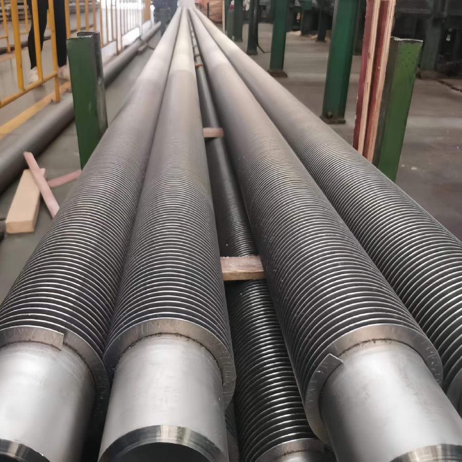 Large Diameter Finned Pipe|ASTM A312 TP316 Finned Pipe